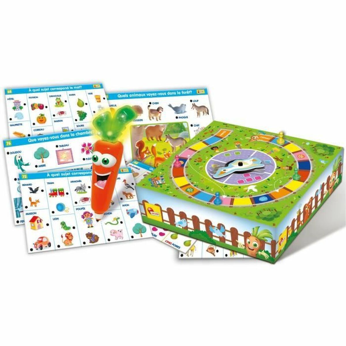 Joc Educație pentru Copii Lisciani Giochi Carotina 1000 Questions - Jucarii si jocuri, Jocuri și accesorii