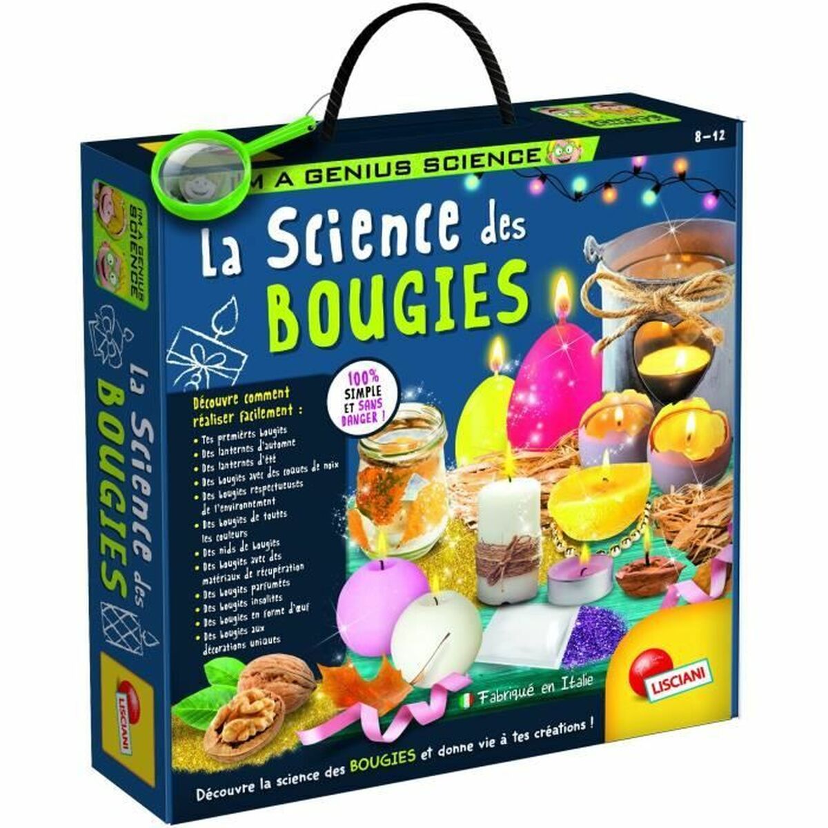 Joc de știință Lisciani Giochi The Science of fun candles (FR) - Jucarii si jocuri, Învățare și educație