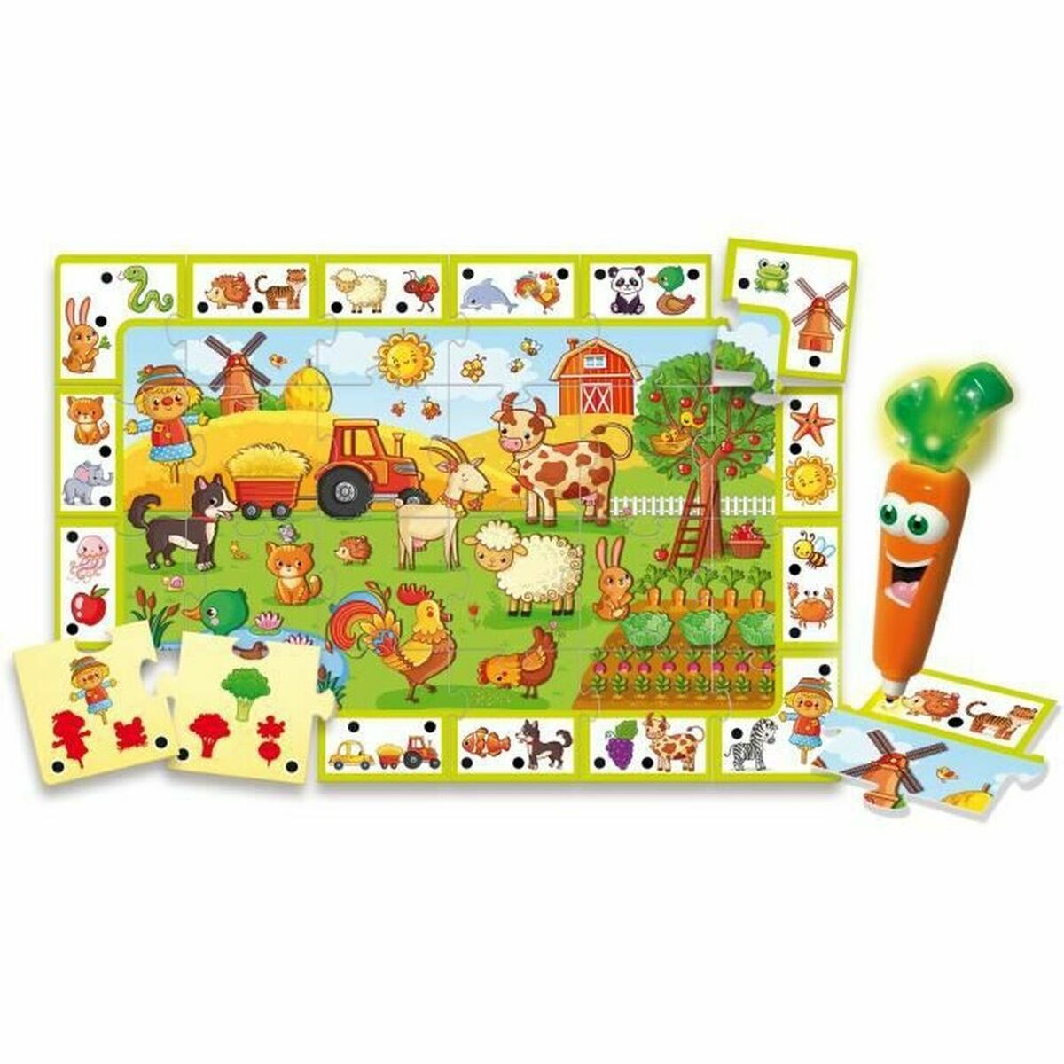 Joc Educativ Lisciani Giochi Hablando Carotina - Happy Farm (2 Unități) - Jucarii si jocuri, Jocuri și accesorii