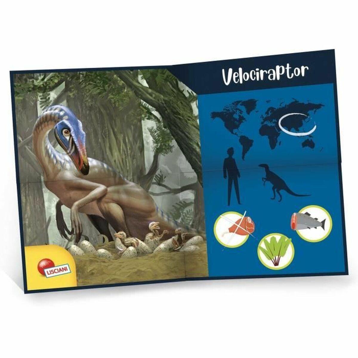Joc Educativ Lisciani Giochi I'm GENIUS Super Kit Velociraptor Nuevo - Jucarii si jocuri, Jocuri și accesorii