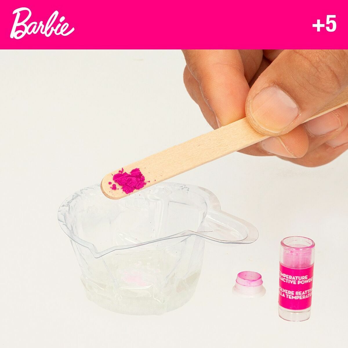 Kit pentru creare machiaj Lisciani Giochi Barbie 15 Piese Ruj - Jucarii si jocuri, Costume și accesorii