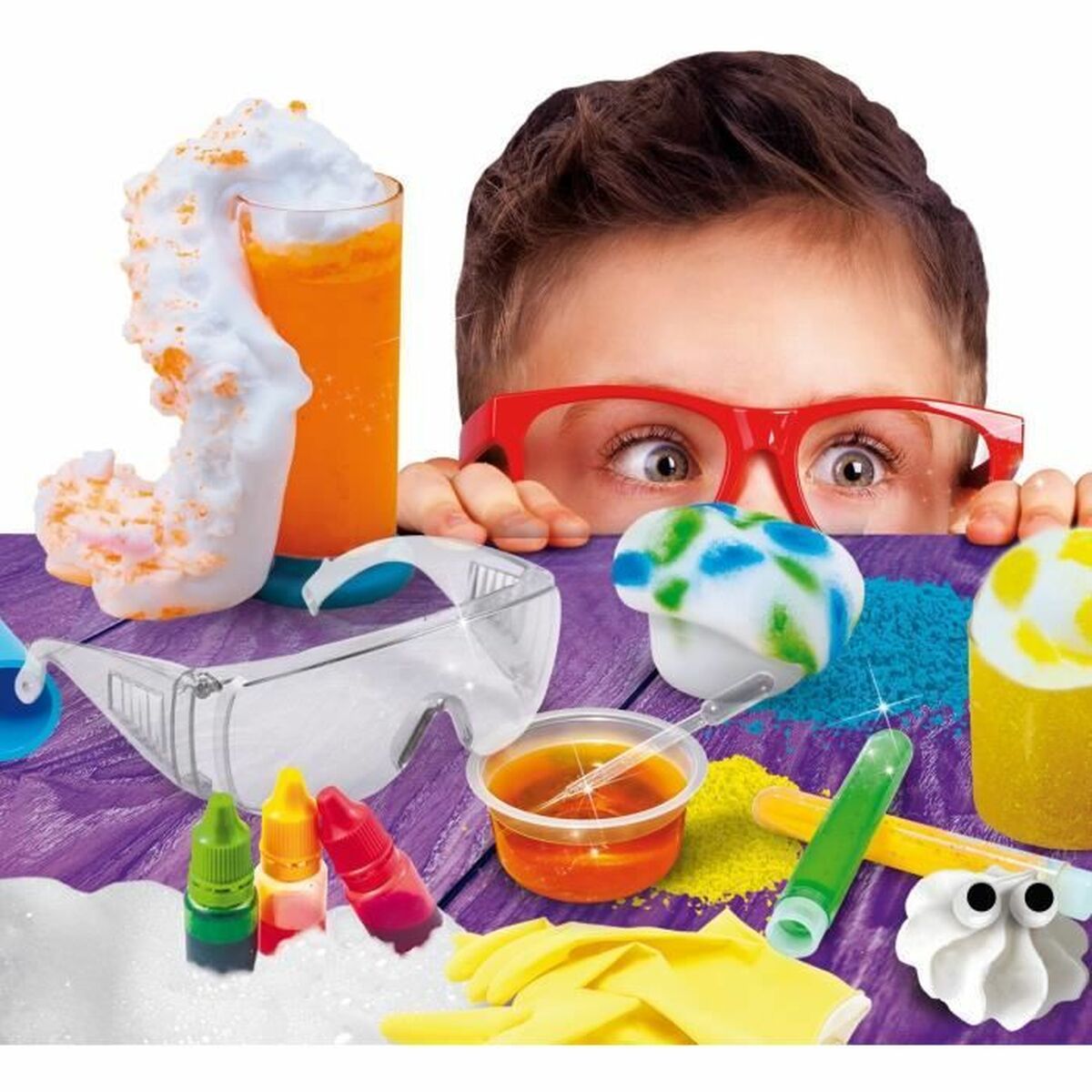 Joc de știință Lisciani Giochi Laboratory of surprising foams (FR) - Jucarii si jocuri, Învățare și educație