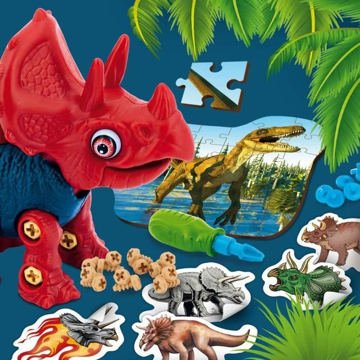 Joc de știință Lisciani Giochi Triceratops - Jucarii si jocuri, Învățare și educație