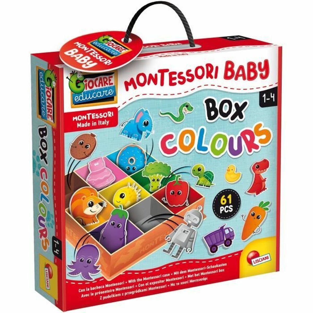 Joc Educativ Lisciani Giochi Colours Multicolor - Jucarii si jocuri, Jocuri și accesorii