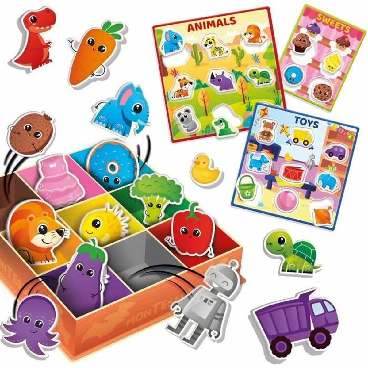 Joc Educativ Lisciani Giochi Colours Multicolor - Jucarii si jocuri, Jocuri și accesorii