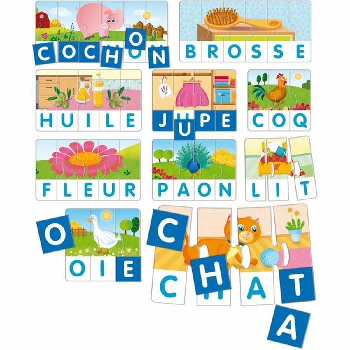Joc Educativ Lisciani Giochi Lettres et Mots - Jucarii si jocuri, Jocuri și accesorii