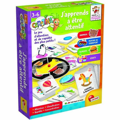 Joc Educativ Lisciani Giochi Carotina J'apprends - Jucarii si jocuri, Jocuri și accesorii