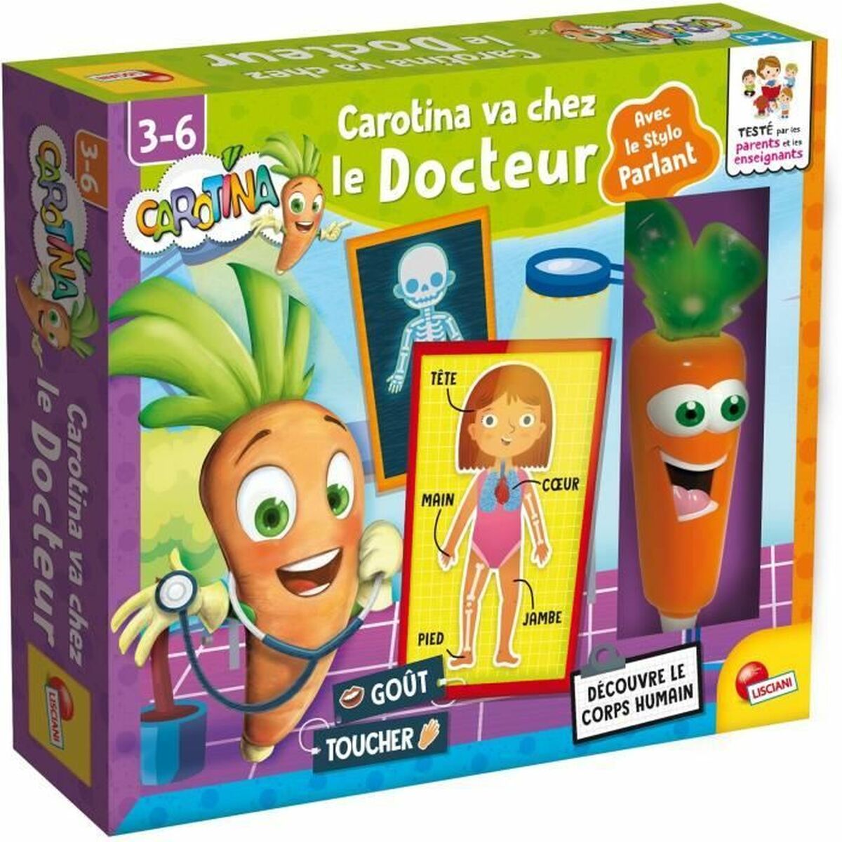 Joc Educativ Lisciani Giochi Carotina va chez le docteur - Jucarii si jocuri, Jocuri și accesorii