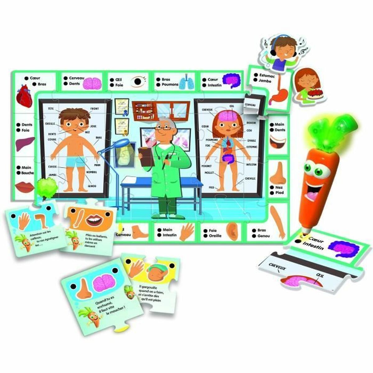 Joc Educativ Lisciani Giochi Carotina va chez le docteur - Jucarii si jocuri, Jocuri și accesorii