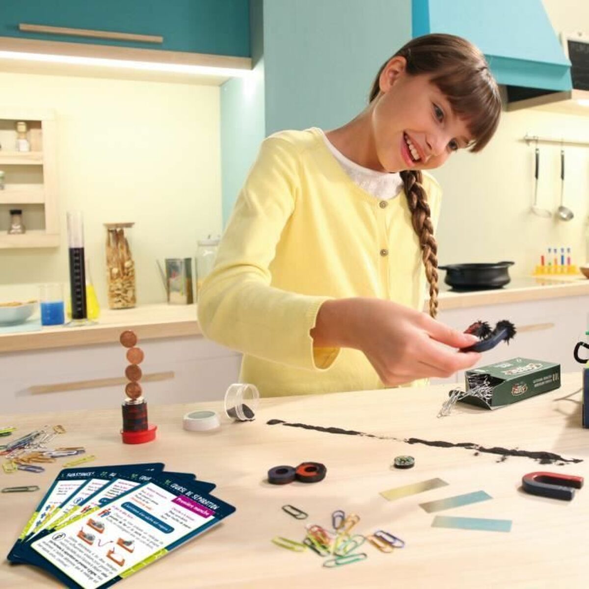 Joc de știință Lisciani Giochi Magnetisme (FR) - Jucarii si jocuri, Învățare și educație