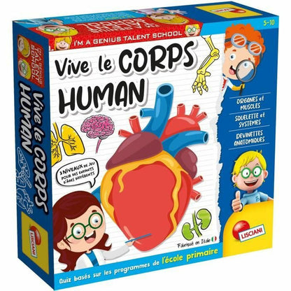Joc de știință Lisciani Giochi A game about the human body (FR) - Jucarii si jocuri, Învățare și educație