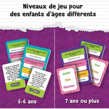 Joc de știință Lisciani Giochi A game about the human body (FR) - Jucarii si jocuri, Învățare și educație