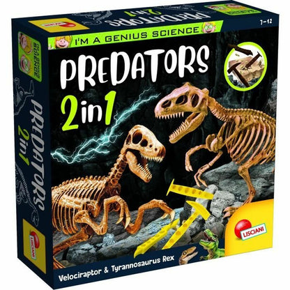 Joc de știință Lisciani Giochi Predators 2 in 1 (FR) - Jucarii si jocuri, Învățare și educație