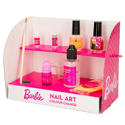Kit to create Makeup Barbie Studio Color Change Lac de unghii 15 Piese - Jucarii si jocuri, Costume și accesorii