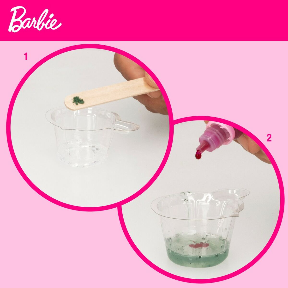 Kit to create Makeup Barbie Studio Color Change Lac de unghii 15 Piese - Jucarii si jocuri, Costume și accesorii