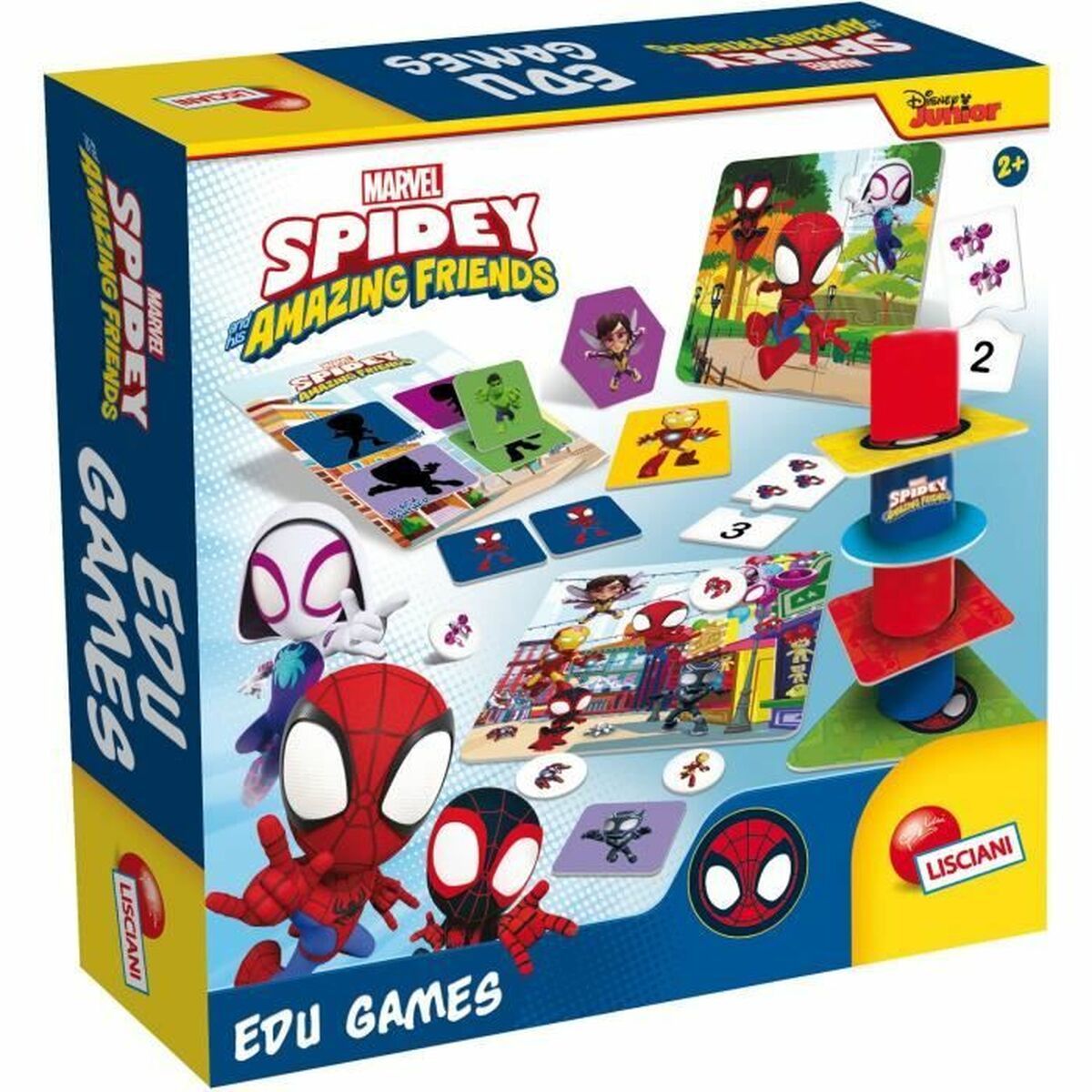 Joc Educativ Lisciani Giochi Spidey Amazing Friends (FR) - Jucarii si jocuri, Jocuri și accesorii