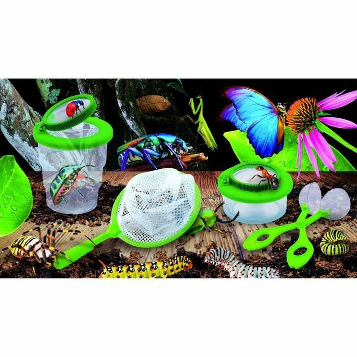Joc de știință Lisciani Giochi Génius Science scientific game insects (FR) - Jucarii si jocuri, Învățare și educație