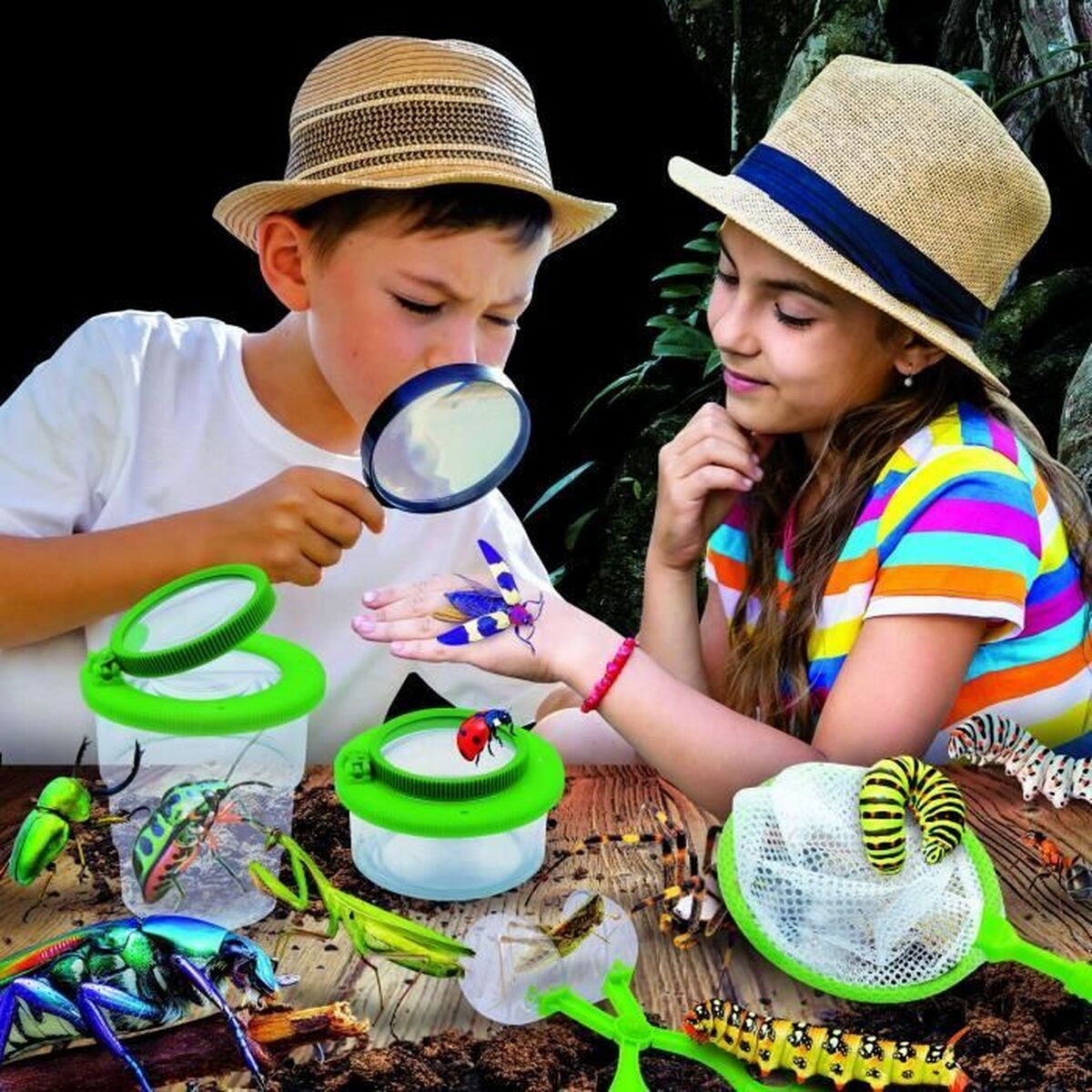 Joc de știință Lisciani Giochi Génius Science scientific game insects (FR) - Jucarii si jocuri, Învățare și educație