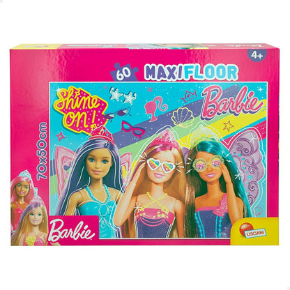 Puzzle Barbie MaxiFloor 60 Piese 70 x 1,5 x 50 cm - Jucarii si jocuri, Puzzle-uri și puzzle-uri