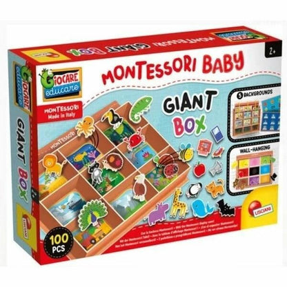 Joc Educativ Lisciani Giochi Montessori Baby Giant Box - Jucarii si jocuri, Jocuri și accesorii