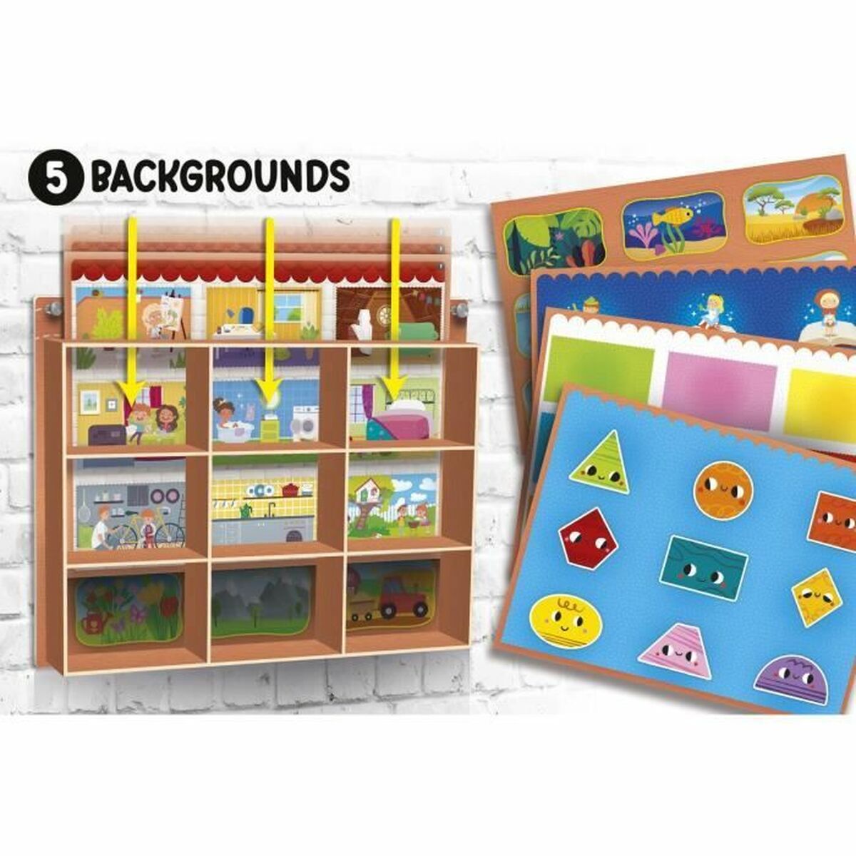 Joc Educativ Lisciani Giochi Montessori Baby Giant Box - Jucarii si jocuri, Jocuri și accesorii