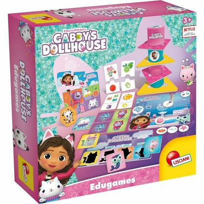 Joc Educativ Lisciani Giochi Gabby´s Dollhouse Edugame (FR) - Jucarii si jocuri, Jocuri și accesorii