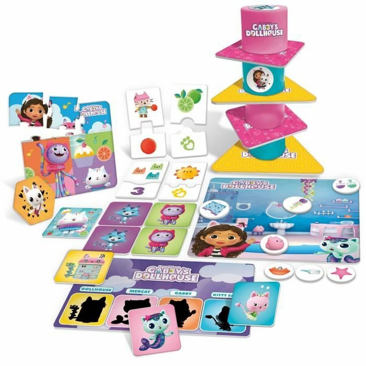 Joc Educativ Lisciani Giochi Gabby´s Dollhouse Edugame (FR) - Jucarii si jocuri, Jocuri și accesorii