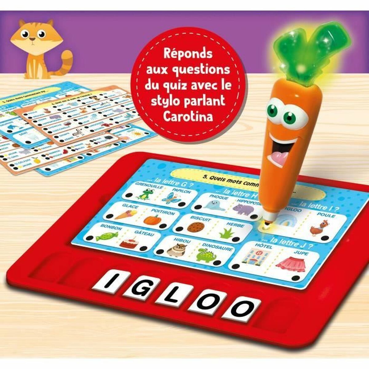 Joc Educativ Lisciani Giochi Le Grand Jeu Vocabulaire (FR) - Jucarii si jocuri, Jocuri și accesorii