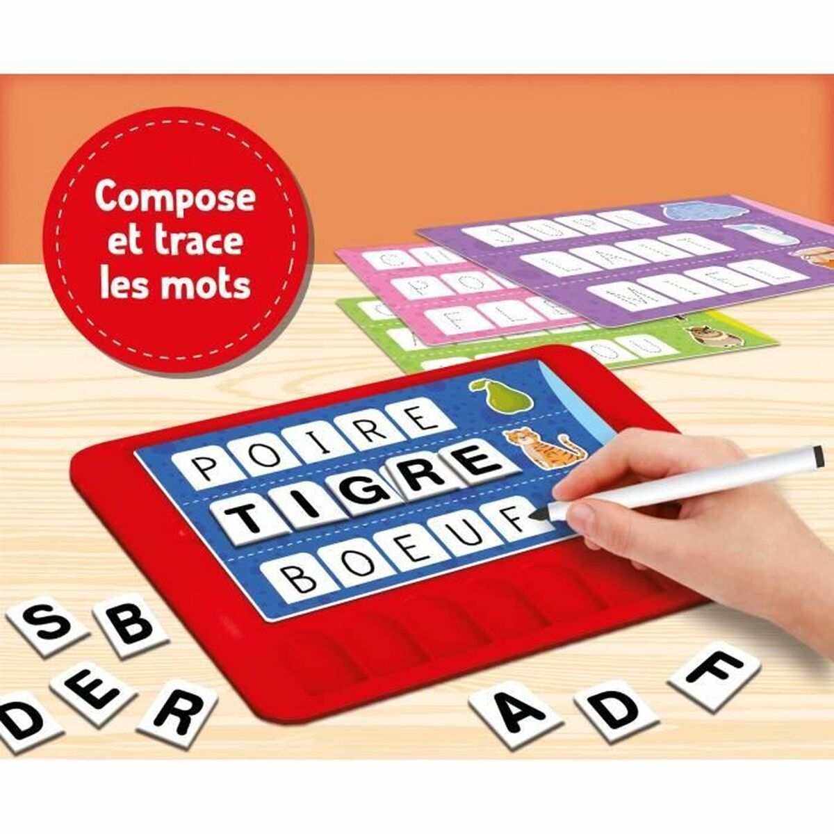 Joc Educativ Lisciani Giochi Le Grand Jeu Vocabulaire (FR) - Jucarii si jocuri, Jocuri și accesorii