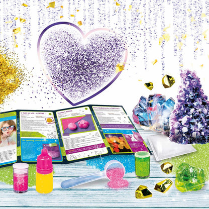 Joc de știință Lisciani Giochi I'M A GENIUS POCKET Glitter - Jucarii si jocuri, Învățare și educație