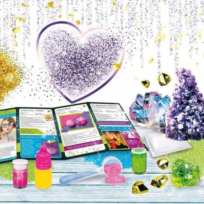 Joc de știință Lisciani Giochi I'M A GENIUS POCKET Glitter - Jucarii si jocuri, Învățare și educație