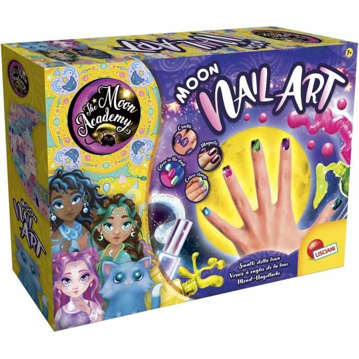 Set de Machiaj pentru Copii Lisciani Giochi Magic Nail Polish Kit - Jucarii si jocuri, Costume și accesorii