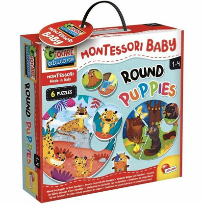 Joc Educativ Lisciani Giochi Montessori Baby Round Puppies (FR) - Jucarii si jocuri, Jocuri și accesorii