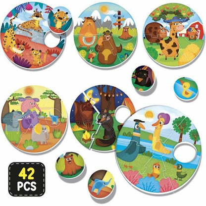 Joc Educativ Lisciani Giochi Montessori Baby Round Puppies (FR) - Jucarii si jocuri, Jocuri și accesorii