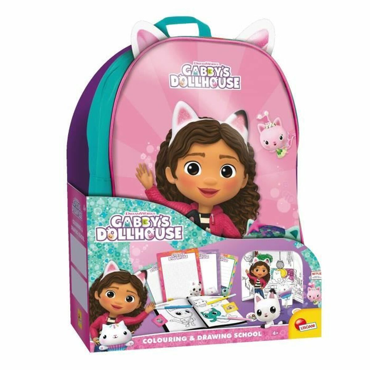 Set pentru desen Lisciani Giochi Portable Drawing School - Birou și papetărie, Arte și Meserii