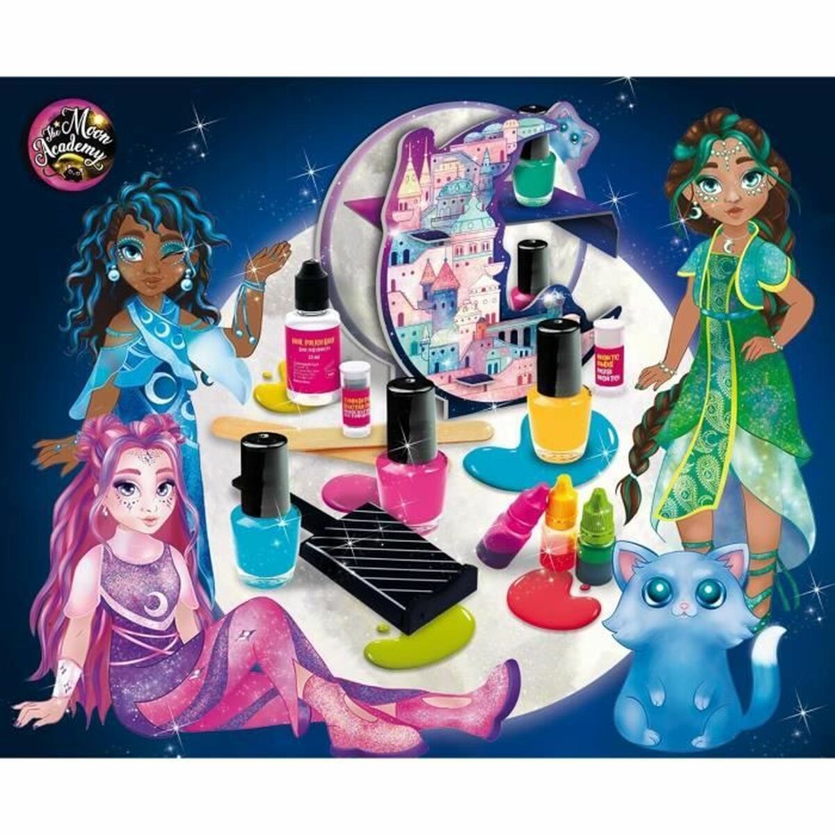 Set de Manichiură Lisciani Giochi The Moon Academy Monn NailArt - Jucarii si jocuri, Costume și accesorii