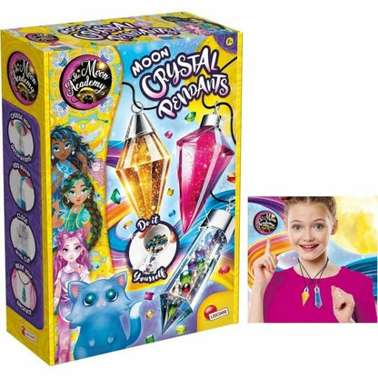 Set de Lucru Manual Lisciani Giochi The Moon Academy Moon Crystal Pendants - Jucarii si jocuri, Activități creative