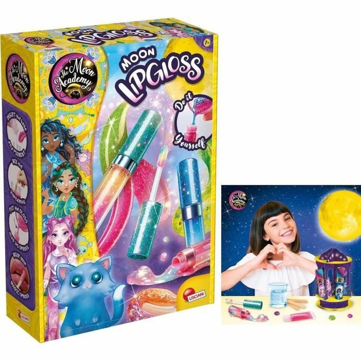 Set de Lucru Manual Lisciani Giochi The Moon Academy Moon lipgloss - Jucarii si jocuri, Costume și accesorii