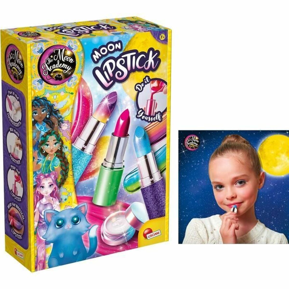 Set de Lucru Manual Lisciani Giochi The Moon Academy Moon lipstick - Jucarii si jocuri, Costume și accesorii
