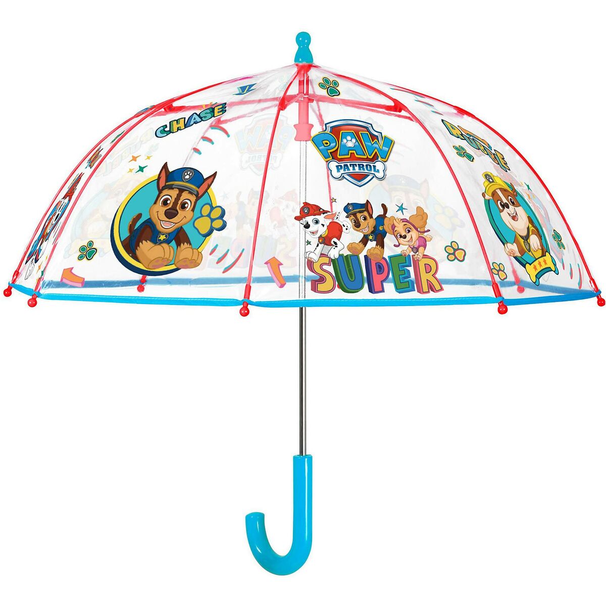 Umbrelă The Paw Patrol Perletti Fibră de Sticlă Ø 64 cm Infantil - Bagaje, Umbrelă