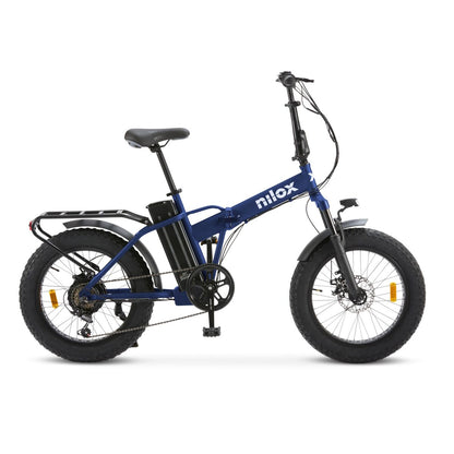 Bicicletă Electrică Nilox X8 PRO Albastru 250 W 10 Ah 20" - Sport și în aer liber, Ciclism