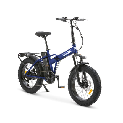 Bicicletă Electrică Nilox X8 PRO Albastru 250 W 10 Ah 20" - Sport și în aer liber, Ciclism
