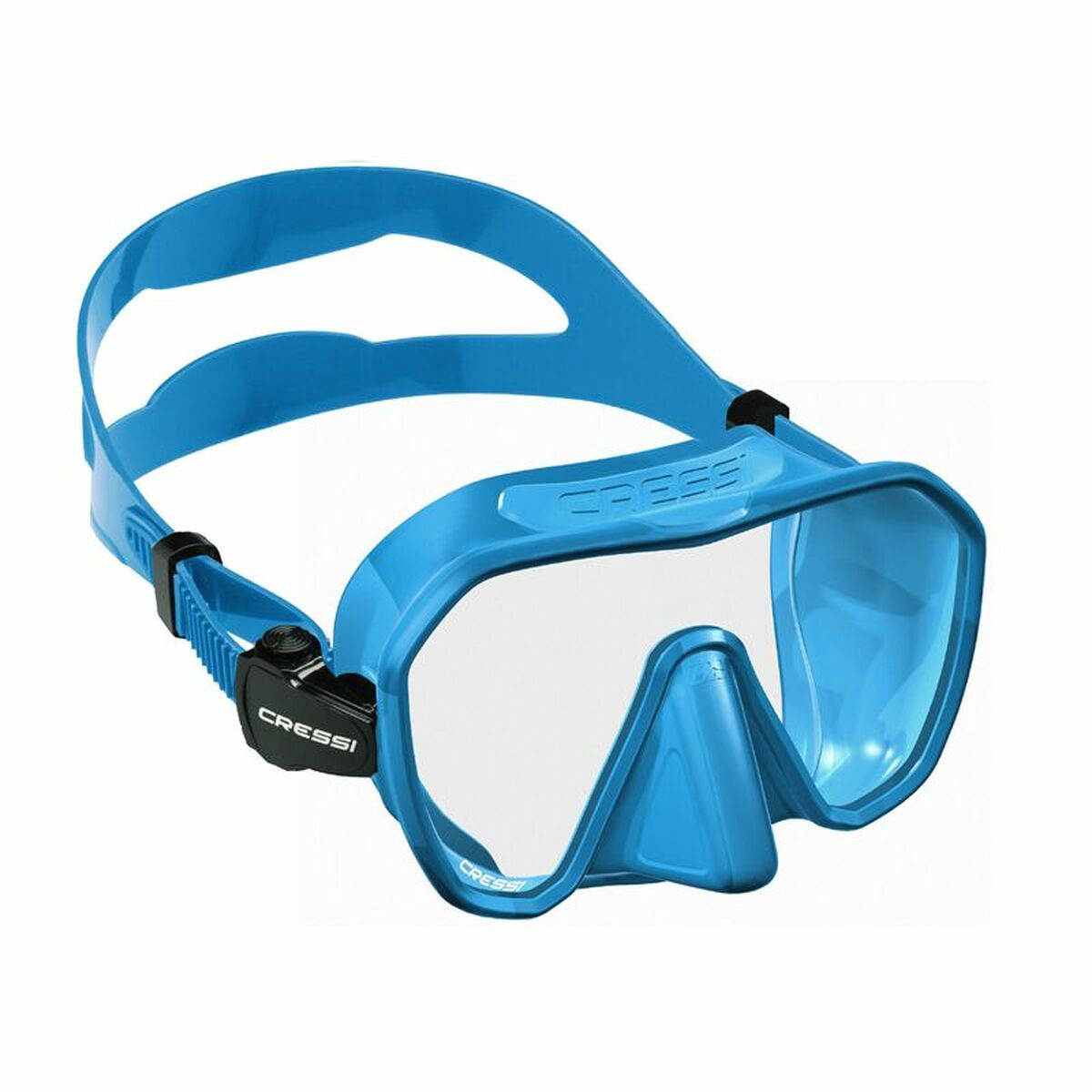 Mască de scufundare Cressi Zs2 Medium Albastru - Sport și în aer liber, Sporturi acvatice