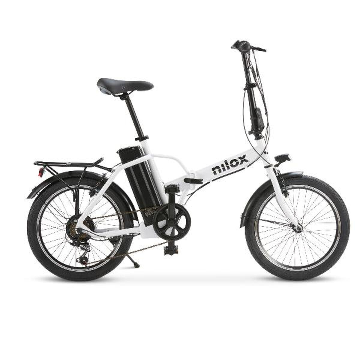 Bicicletă Electrică Nilox J1 PRO Alb 250 W 9600 mAh 20" - Sport și în aer liber, Ciclism