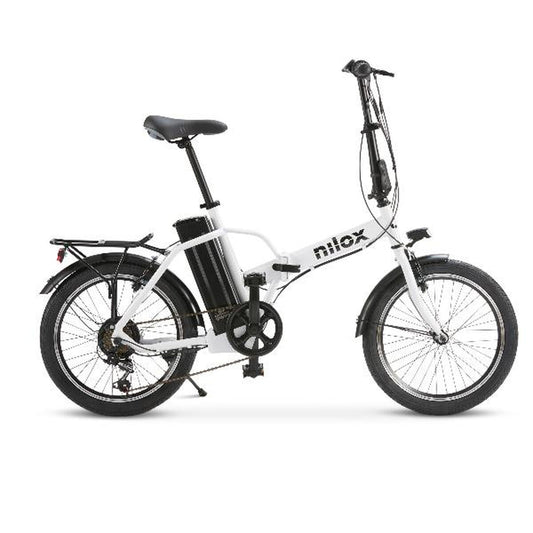 Bicicletă Electrică Nilox J1 PRO Alb 250 W 9600 mAh 20" - Sport și în aer liber, Ciclism