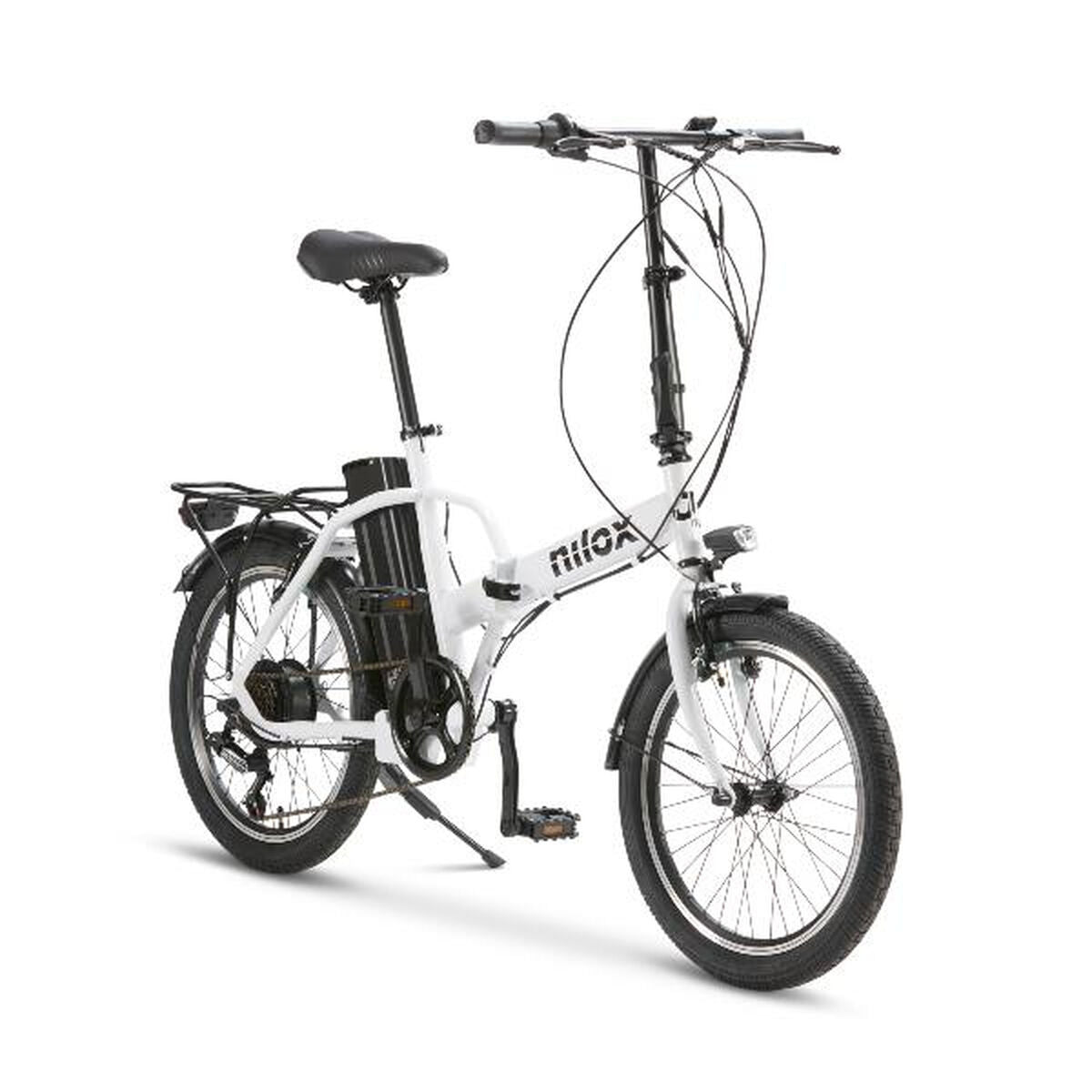 Bicicletă Electrică Nilox J1 PRO Alb 250 W 9600 mAh 20" - Sport și în aer liber, Ciclism