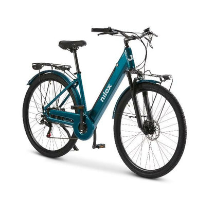 Bicicletă Electrică Nilox J7 Verde 250 W 28" - Sport și în aer liber, Ciclism