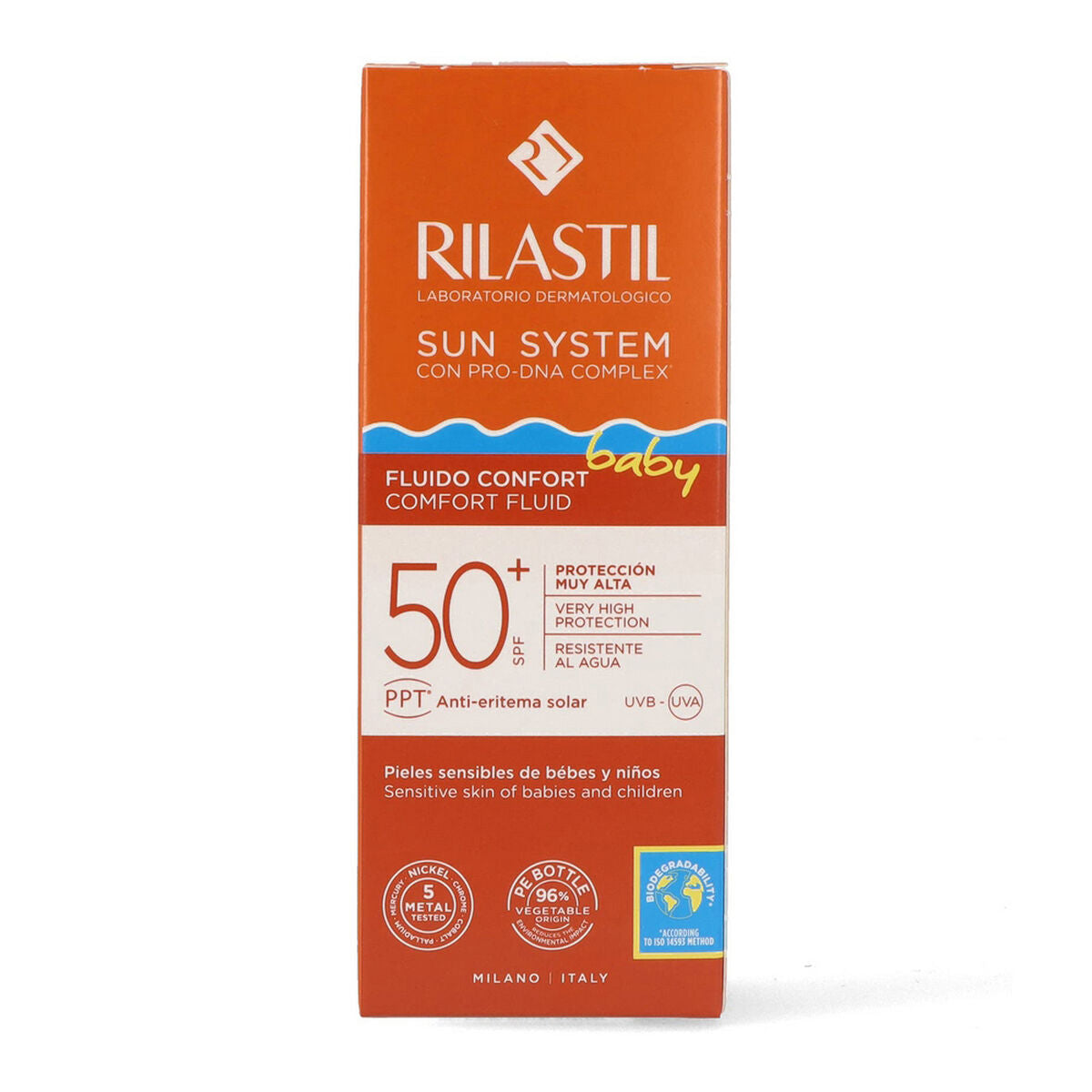 Protecție solară pentru copii Rilastil Sun System Baby Bebeluș SPF 50+ 50 ml - Bebelus, Igienă și îngrijire