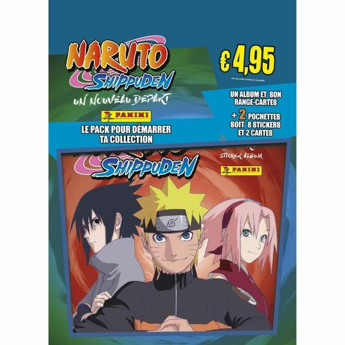 Set de autocolante Naruto Shippuden: A New Beginning - Panini - Jucarii si jocuri, Obiecte de colecție