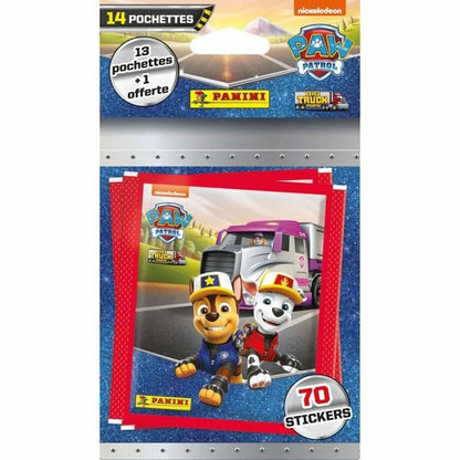 Pachet de autocolante Panini Paw Patrol 14 plicuri - Jucarii si jocuri, Obiecte de colecție